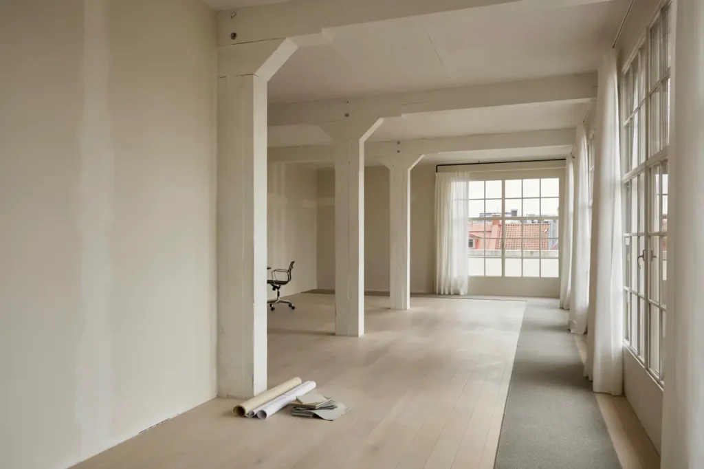 brandskyddsm lning av st lpelare och balkar i kontorsfastighet p s dermalm stockholm